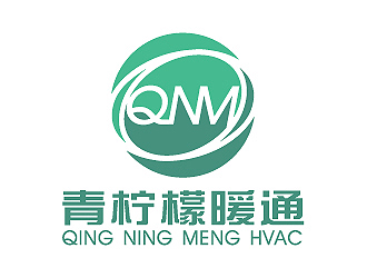 彭波的云南青柠檬暖通工程有限公司logo设计