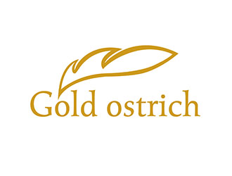 潘乐的金鸵鸟羽毛加工logologo设计