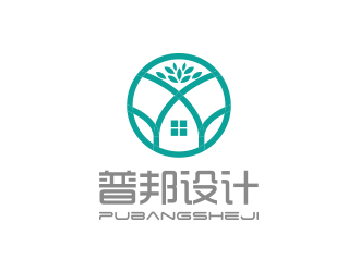 孙金泽的湖南普邦室内绿设计有限公司logo设计