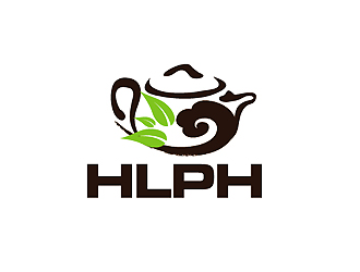 秦晓东的HLPH茶社茶馆商标logo设计