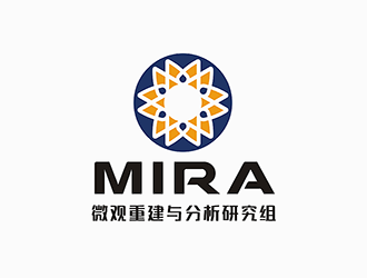 梁俊的微观重建与分析研究组徽章logologo设计