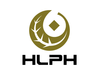 张俊的HLPH茶社茶馆商标logo设计