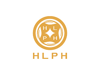 彭波的HLPH茶社茶馆商标logo设计