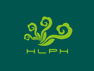黄安悦的HLPH茶社茶馆商标logo设计