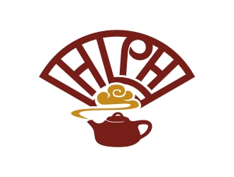 曾翼的HLPH茶社茶馆商标logo设计