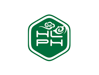 赵鹏的HLPH茶社茶馆商标logo设计