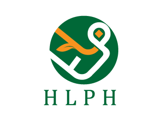 连杰的HLPH茶社茶馆商标logo设计