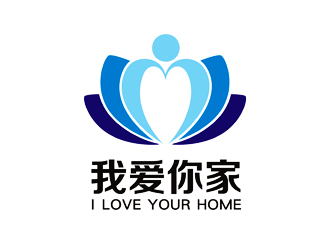 谭家强的家政服务logo - 我爱你家logo设计