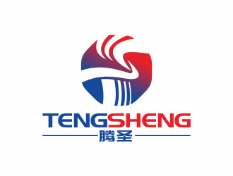 林思源的腾圣有机玻璃工艺制品logo设计