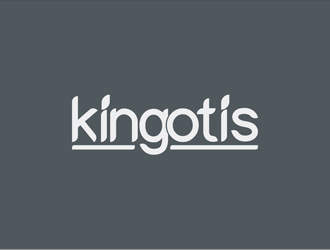刘彩云的kingotis英文logo设计logo设计