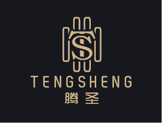 陈晓滨的腾圣有机玻璃工艺制品logo设计