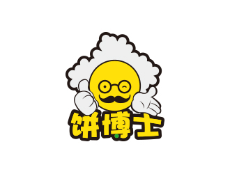 孙金泽的饼博士卡通logo设计logo设计
