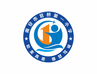 何嘉健的南安市官桥第一小学logo设计logo设计