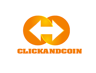 盛铭的Clickandcoin英文logologo设计