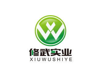 朱红娟的上海修武实业有限公司logo设计