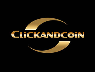 潘乐的Clickandcoin英文logologo设计