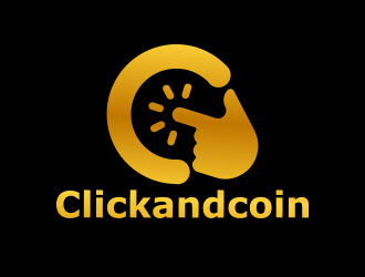 向正军的Clickandcoin英文logologo设计