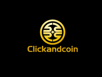 曾万勇的Clickandcoin英文logologo设计