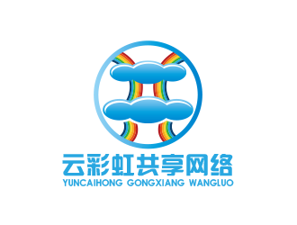 黄安悦的云彩虹共享平台logo设计