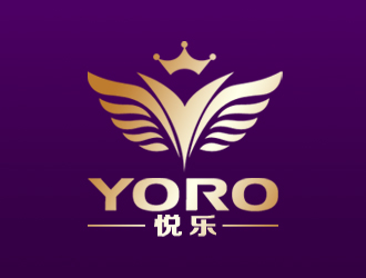 余亮亮的Yoro  悦乐logo设计
