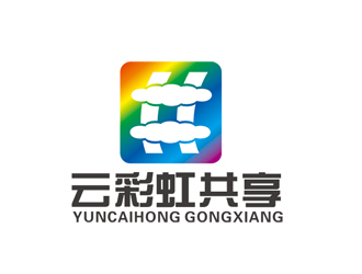 赵鹏的云彩虹共享平台logo设计