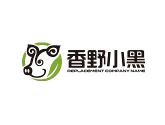 钟炬的香野小黑生态养殖logo设计logo设计