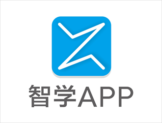 唐国强的智学APP标志设计logo设计