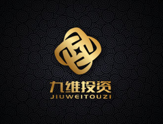 郭庆忠的九维投资logo设计