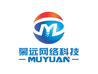 彭波的陕西慕远网络科技有限公司logo设计