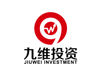王涛的九维投资logo设计