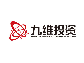 钟炬的九维投资logo设计