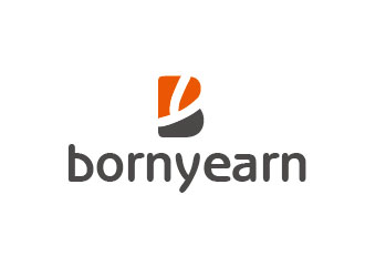 李贺的青岛帛宇电子商务有限公司（英文标志：bornyearn）logo设计
