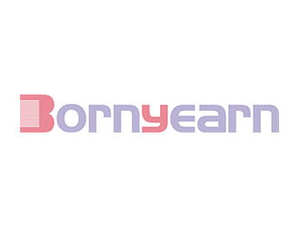 张浩的青岛帛宇电子商务有限公司（英文标志：bornyearn）logo设计