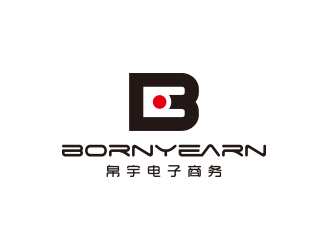 孙金泽的青岛帛宇电子商务有限公司（英文标志：bornyearn）logo设计