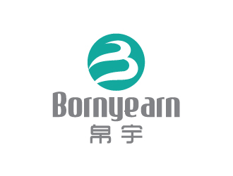 陈兆松的青岛帛宇电子商务有限公司（英文标志：bornyearn）logo设计