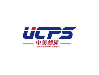 朱红娟的中美邮递服务有限公司logo设计