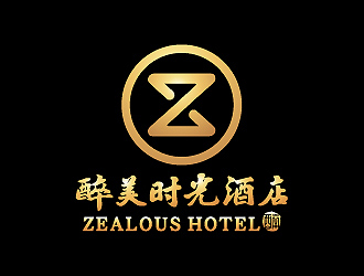 彭波的醉美时光酒店logo设计