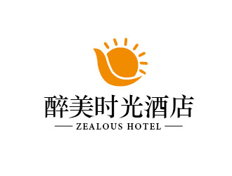 李贺的醉美时光酒店logo设计