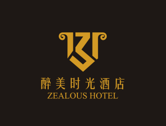 黄安悦的醉美时光酒店logo设计