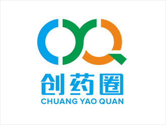 唐国强的创药圈logo设计