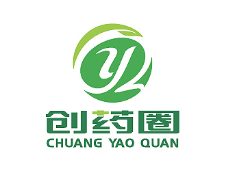 彭波的创药圈logo设计