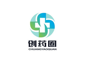 郭庆忠的创药圈logo设计