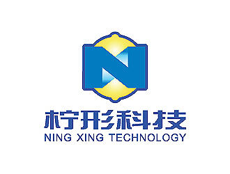 彭波的柠形科技有限公司logo设计