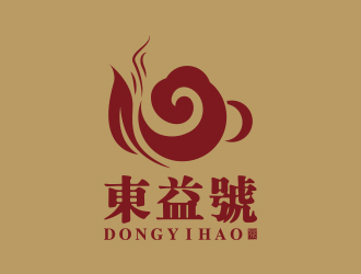 何敏的东益号茶叶logo设计