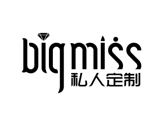 张俊的钻石珠宝店-big misslogo设计