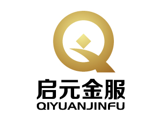 张俊的深圳市启元金服信息咨询有限公司logo设计