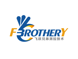 黄安悦的天津市飞跃兄弟测控技术有限公司logo设计