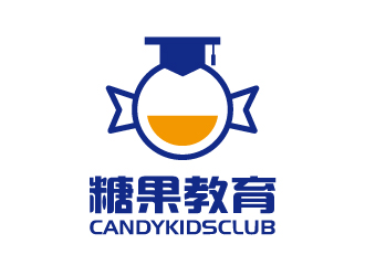 张俊的糖果教育CandyKidsClub标志设计logo设计