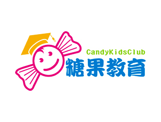 谭家强的糖果教育CandyKidsClub标志设计logo设计