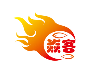 赵鹏的焱客logo设计
